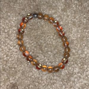 brown iridescent bracelet